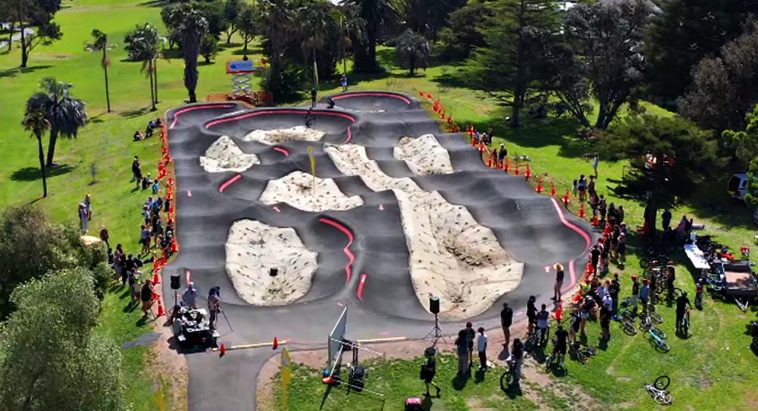 alfred cox pump track