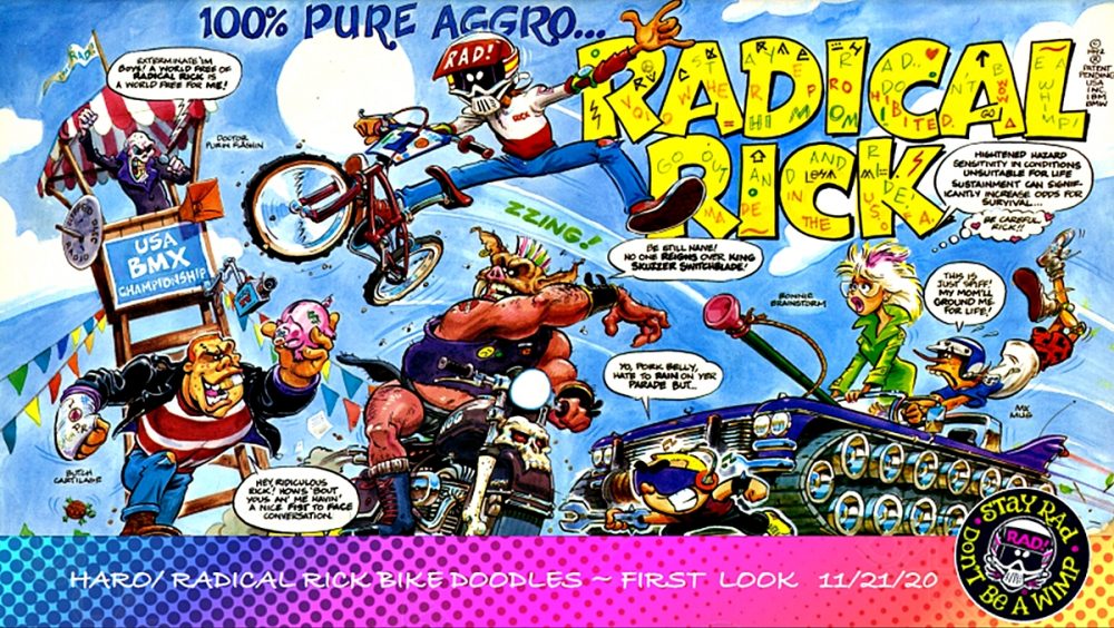 Radical Rick Finally Gets His Signature Haro BMX Bike