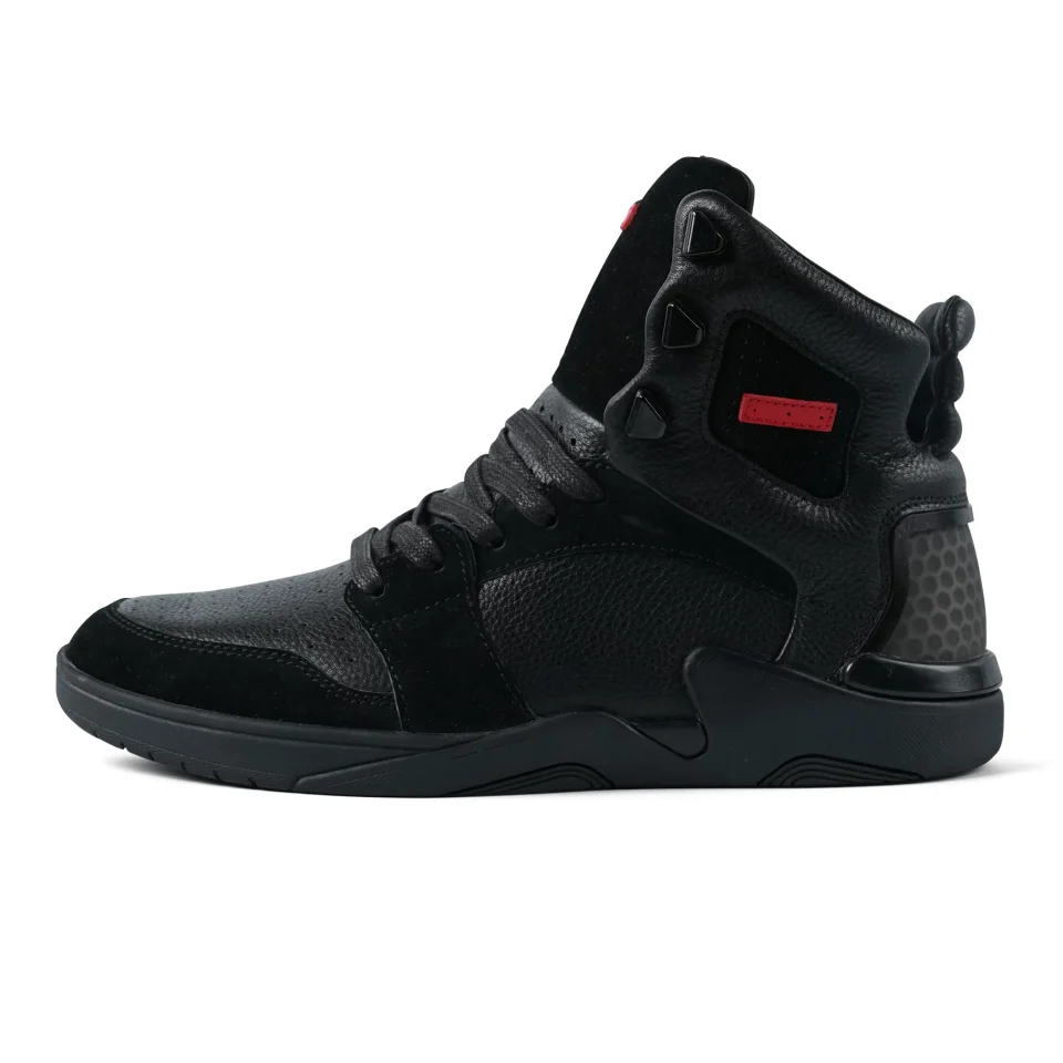 Savale Footwear Elphi Hi-Top Sneakers (Black)