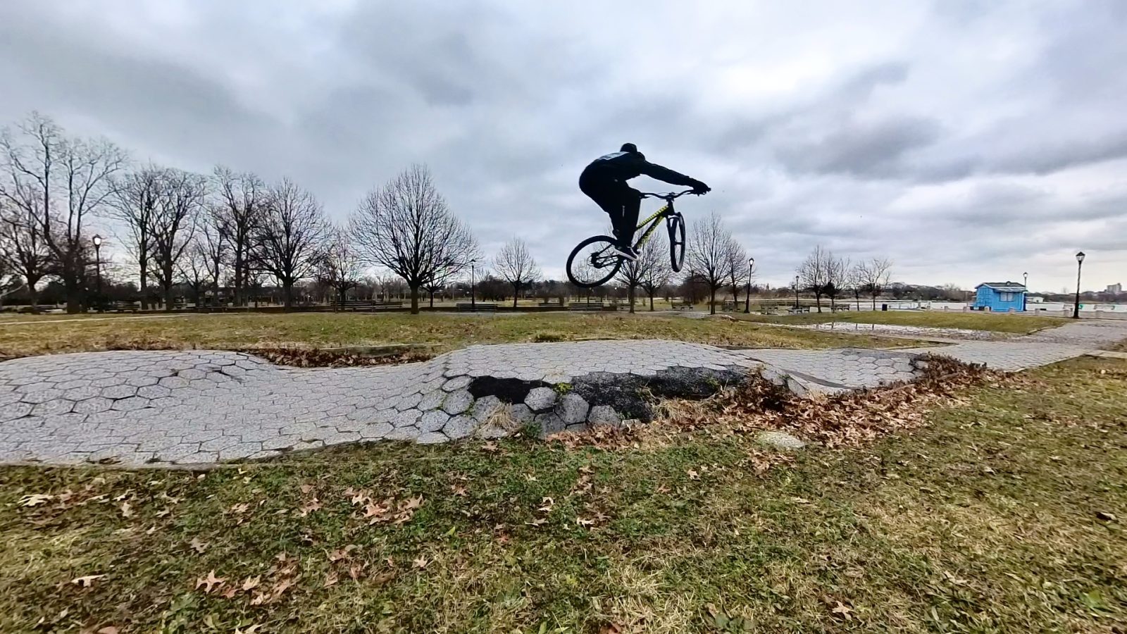 BMX Jumping at Flushing Meadow Park