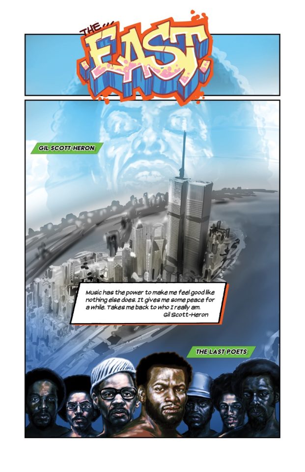 HipHop history graphic novel comic