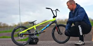 Blake Samson MTB on BMX Bike