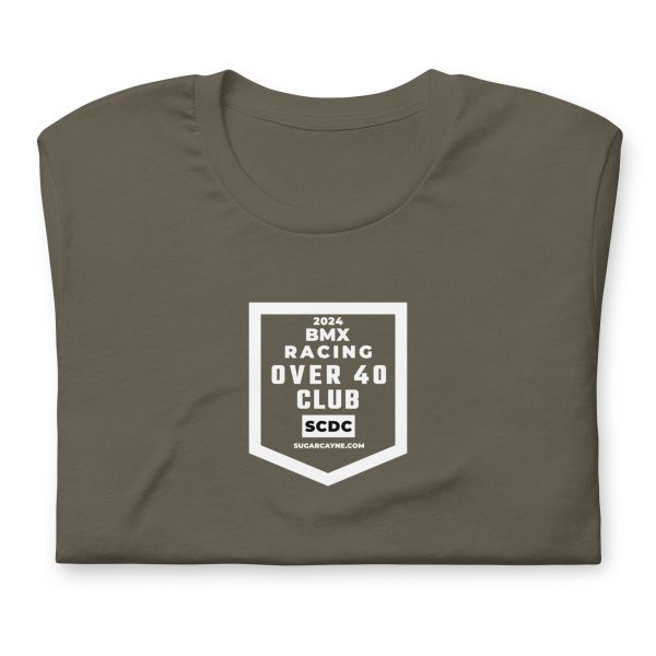 BMX Racing Over 40 Club T-Shirt - Image 5