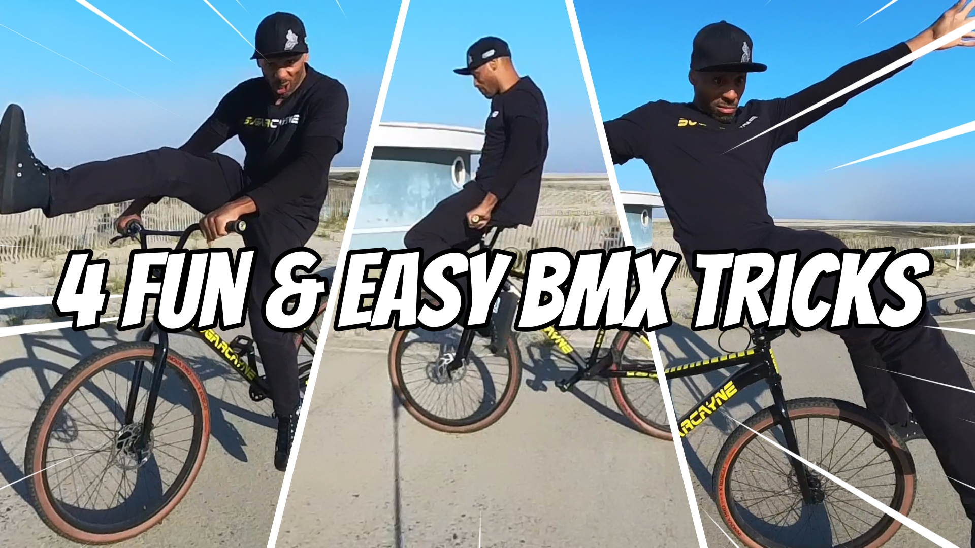 4 fun BMX tricks