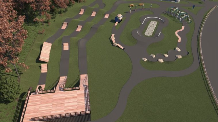 Saratoga Bike Park Pump Track