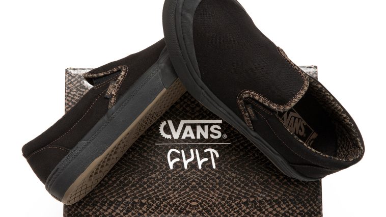 Cult x Vans slip-ons