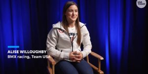 USA Today Alise Willoughby BMX Racing