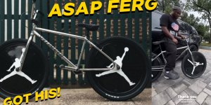 Ascap Ferg Bike Air BMX and Sneakers