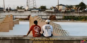 Courage adams lagos skatepark