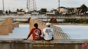 Courage adams lagos skatepark