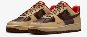 Brown Tan Nike AF-1