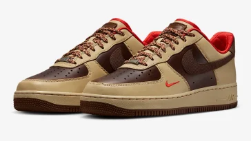 Brown Tan Nike AF-1