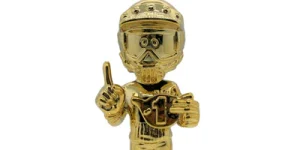 Gold Radical Rick Bobblehead