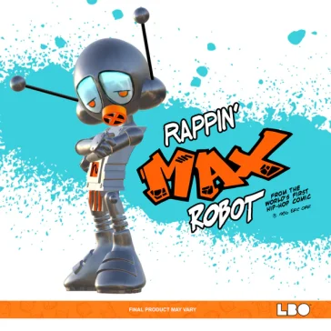 Rappin Max Robot Art Toy