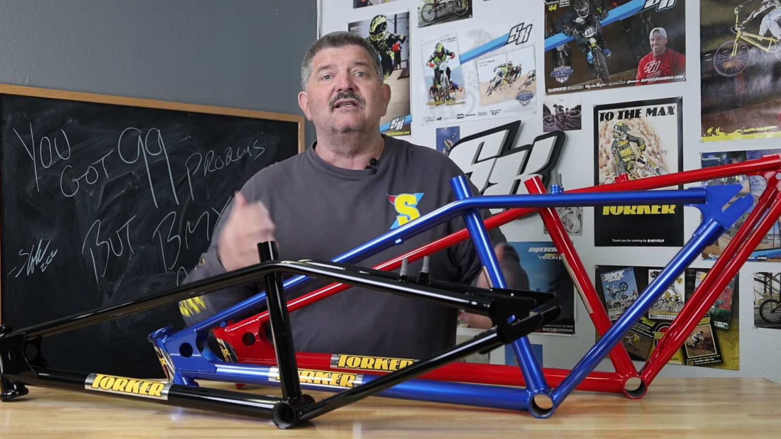 Bill Ryan Torker BMX Racing Frame Colors