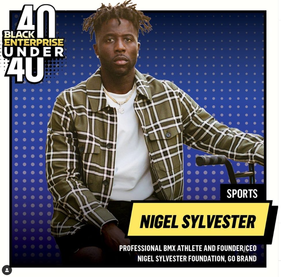 40 under 40 Nigel Sylvester