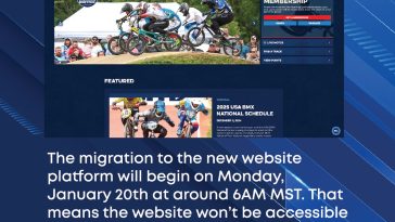 New USA BMX Website